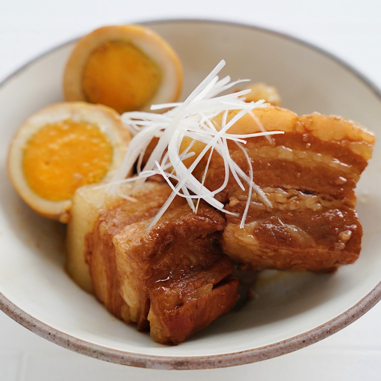 豚の角煮×純米原酒