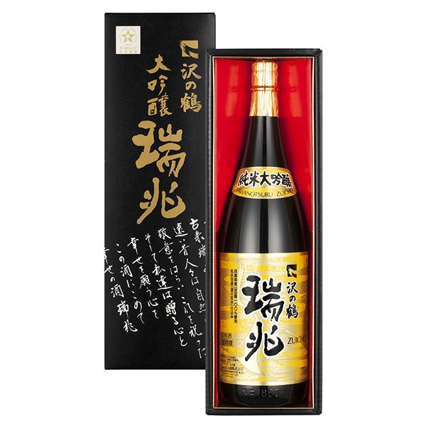 [沢の鶴]純米大吟醸 瑞兆（ずいちょう） 1.8L