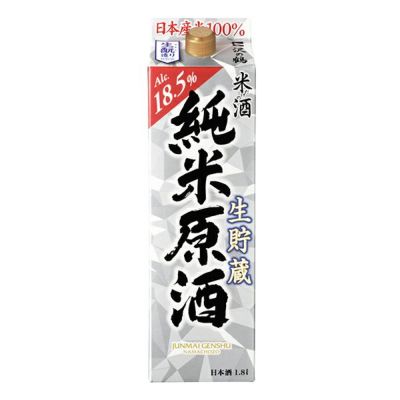 米だけの酒 純米原酒生貯蔵　1.8L